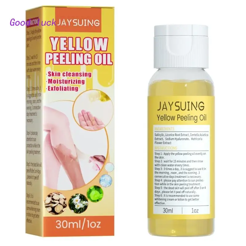 E8BB Yellow Peeling Oil for Dark Skin with Salicylic Acids Sodium