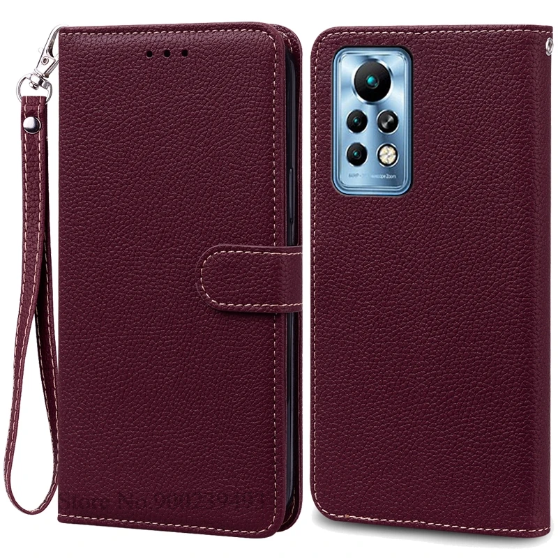 Leather Wallet Flip Case - Elegant Protective Cover