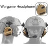Tactical Hunting Shooting Headsets Outdoor Hunting Helmet High Quality Earmuff Airsoft Paintball Headset CS Wargame Headphone 1