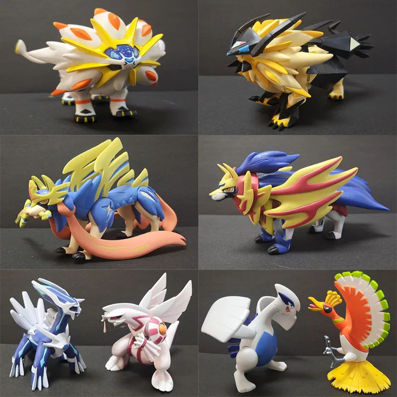 Tomy Pokemon Figure Solgaleo Necrozma Cosmog Poipole Mc Action Figure  Pokemon Movable Joints Model Toys - Action Figures - AliExpress