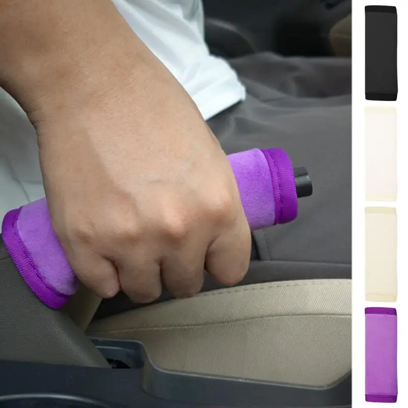 

Car Hand Brake Grip Cover Universaal Car Handbrake Sleeve Auto Gear Handbrake Case Anti-Skid Car Parking Brake Protective Cases