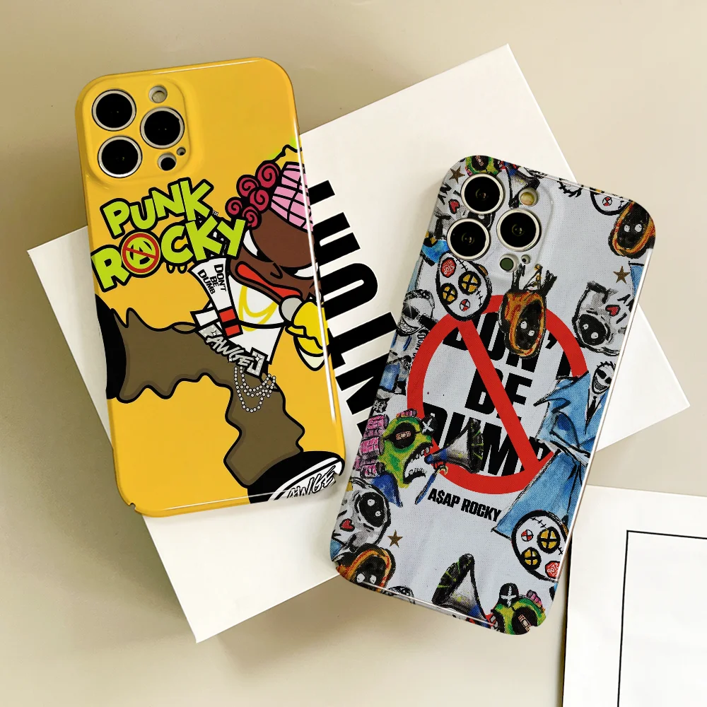 Punk Rocky Don't Be Dumb Phone Case - Stylish Protective Cover