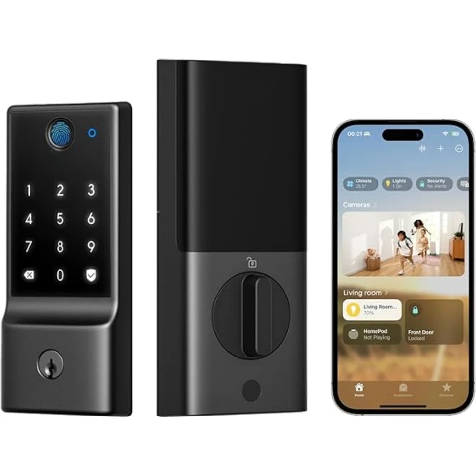 Smart Fingerprint Keyless Entry Door Lock
