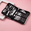 Manicure Set Stainless Steel Nail Clippers Dead Skin Scissor Cleaning Grooming Cuticle Nipper Nail Tools Kit 6