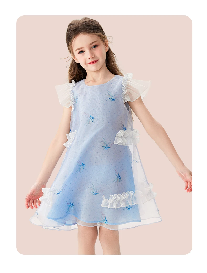 Girls' High-end Dress