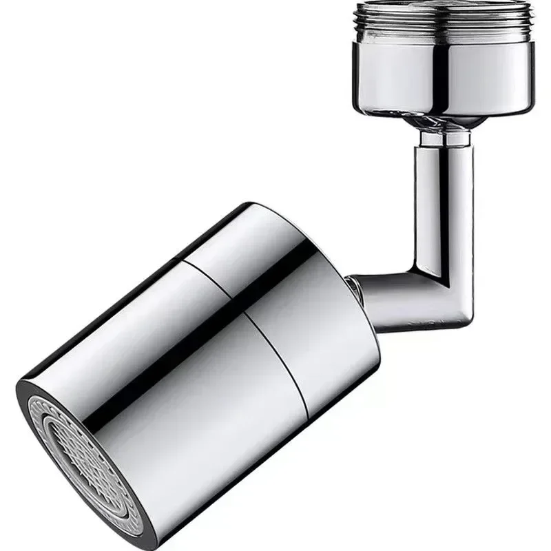 Stainless Steel 720°Rotation Faucet Extender Universal Splash-proof Saving Faucet Sprayer Head Bathroom Kitchen Extender Adapter 6