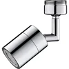 Stainless Steel 720°Rotation Faucet Extender Universal Splash-proof Saving Faucet Sprayer Head Bathroom Kitchen Extender Adapter 6