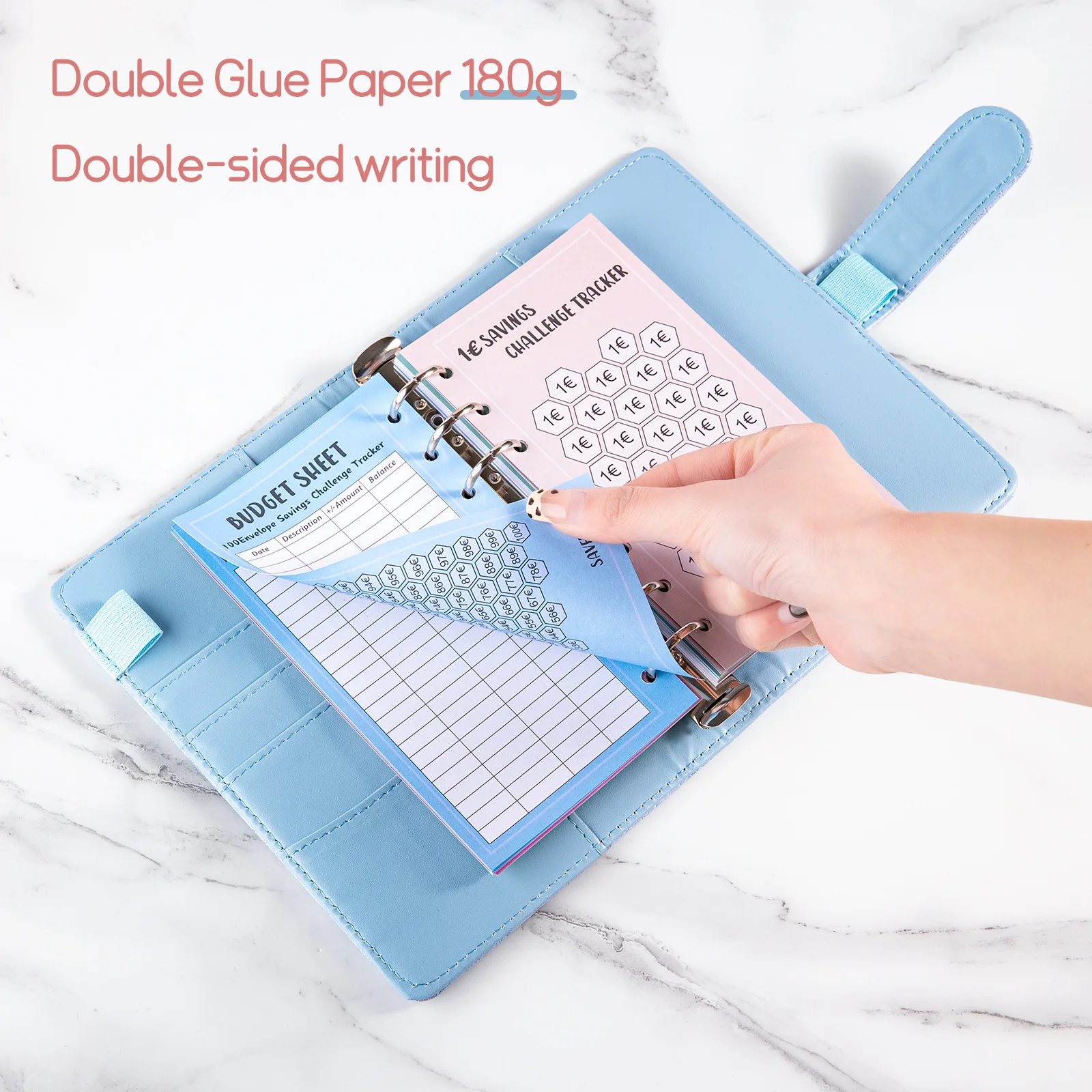 Buste A6 da 48 fogli Eave Money, sfida di 52 settimane di risparmio,  risparmio di 30 giorni, buste per contanti Euros USD, pianificatore di  budget facile da risparmiare - AliExpress, image size:1600x1600