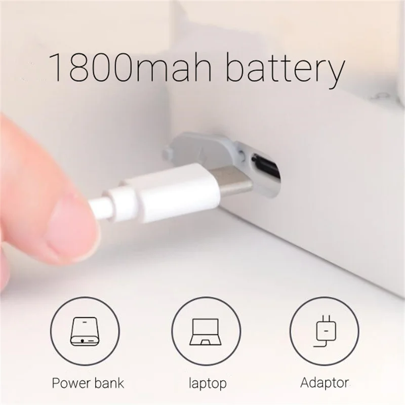 Xiaomi 6 Gear Electric Table Water Dispenser USB Rechargeable Smart Water Bottle Pump With Base Automatic Switch