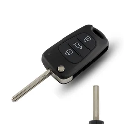 Universal 433MHz Flip Remote Car Key Replacement (Only Key Shell)