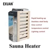 3KW/3.6KW Sauna Heater 220V Sauna Steam Generator Home Use Heating Furnace Room Dry Equipment Internal Control External Stove 1