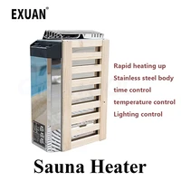 3KW/3.6KW Sauna Heater 220V Sauna Steam Generator Home Use Heating Furnace Room Dry Equipment Internal Control External Stove 1