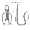 Titanium Bicycle Water Bottle Cage  Bottle HolderMTB Road Bike Bottle Bracket Bottle Rack Holder 5