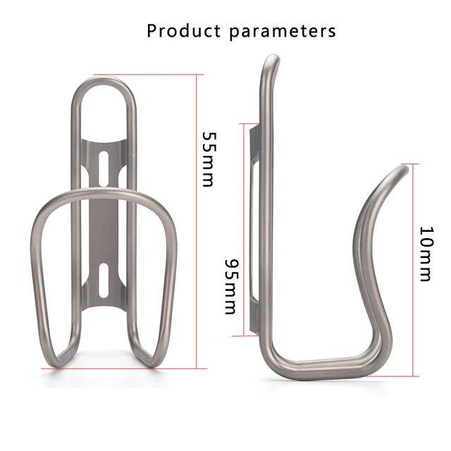Titanium Bicycle Water Bottle Cage  Bottle HolderMTB Road Bike Bottle Bracket Bottle Rack Holder 5