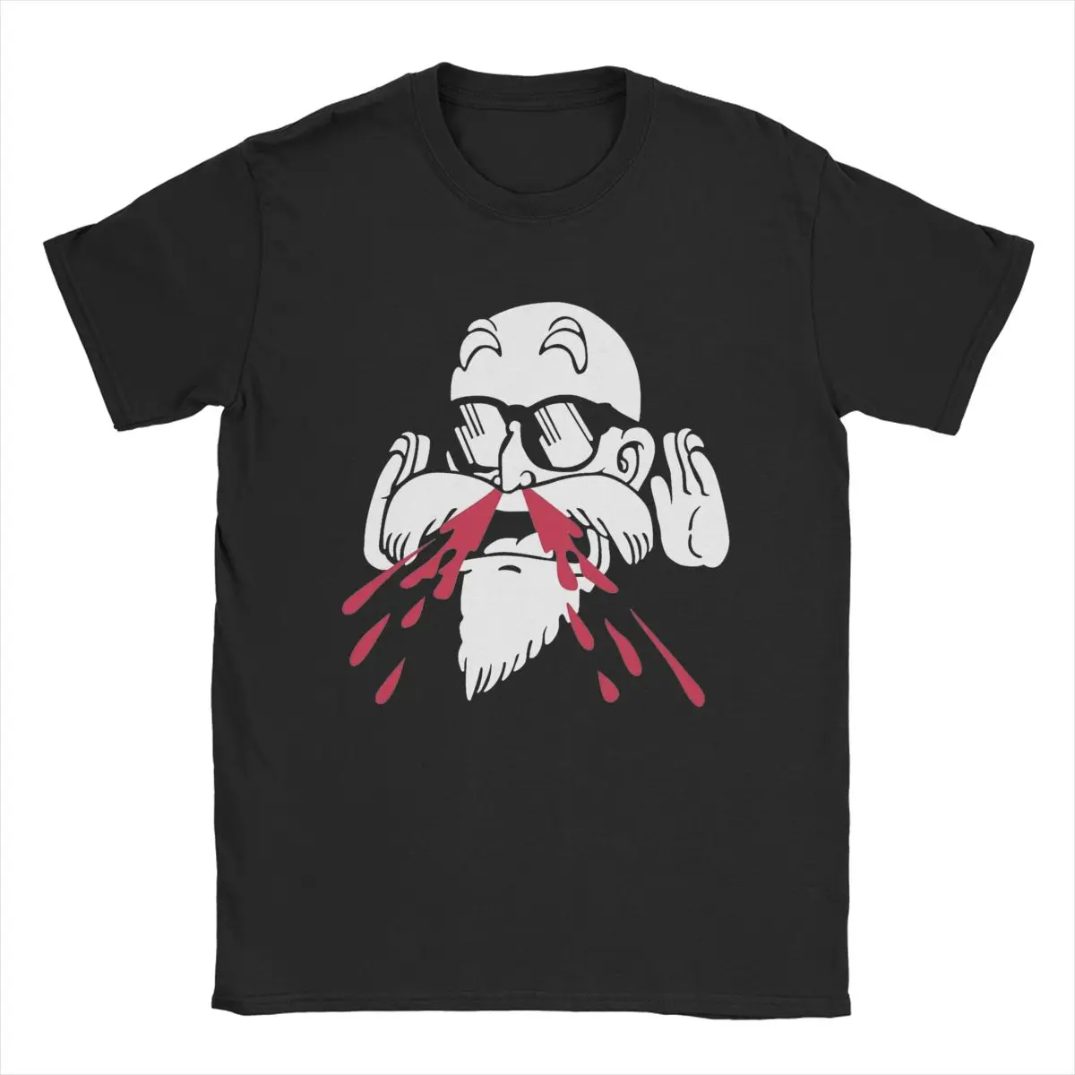 2026 Neues Dragon Ball Master Roshi Muten Kame Sennin Print T-Shirt Kurzarm-T-Shirt Herren- und Damen-T-Shirt Herren-Oberteil – Detail 6