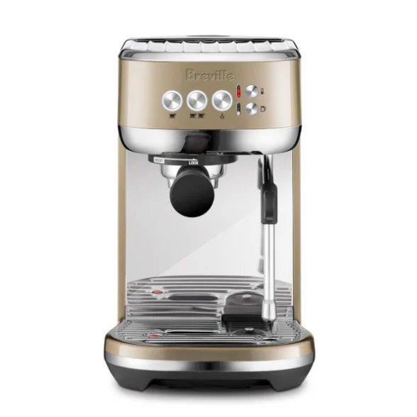 4 in 1 Knob Control Espresso Machine Stainless Steel Coffee Maker with Grinder Machine 3L Water Tank 5