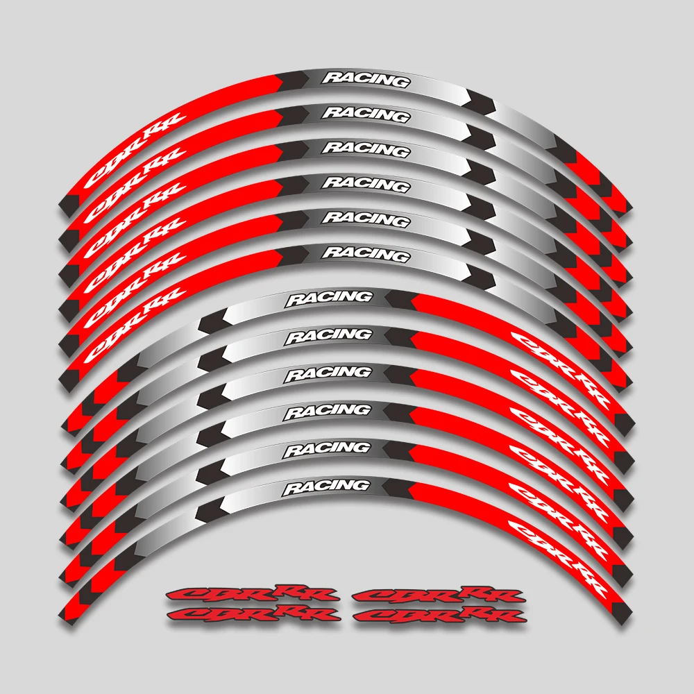 

Аксессуары для мотоцикла, Светоотражающая полоса для обода шин, декоративные наклейки для Honda CBRRR CBR RR CBR600 RR CBR1000 RR