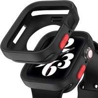Coque de protection en TPU pour Apple Watch, 49mm 40mm 44mm 41 45mm, sans verre, pour iWatch Series9 8 7 6 5 SE Ultra 2