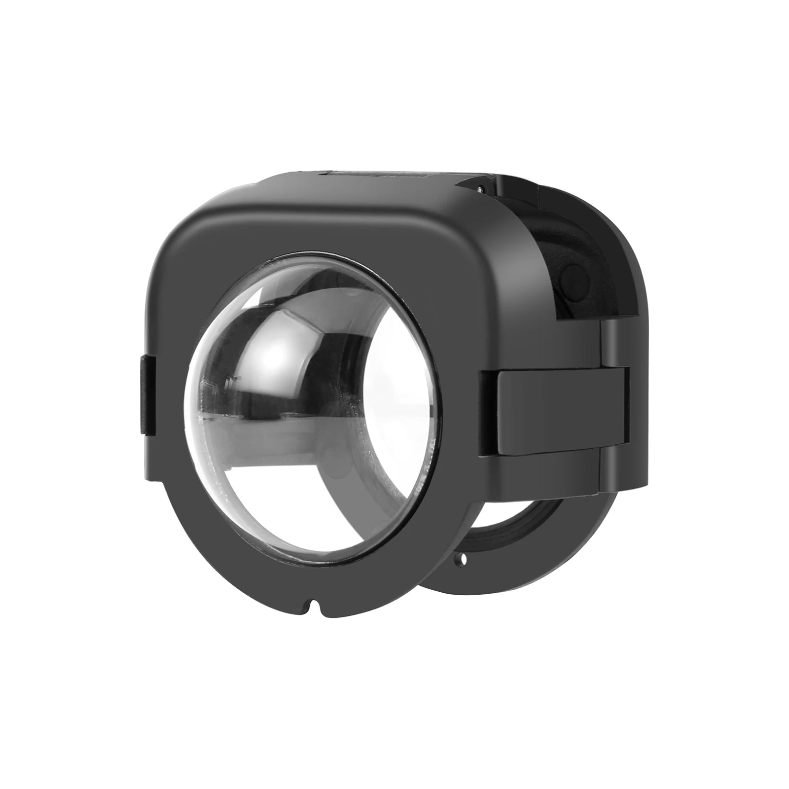 PULUZ Insta360 X4 용 스냅온 렌즈 가드 보호 커버, PC 소재 렌즈 케이스, 카메라 액세서리