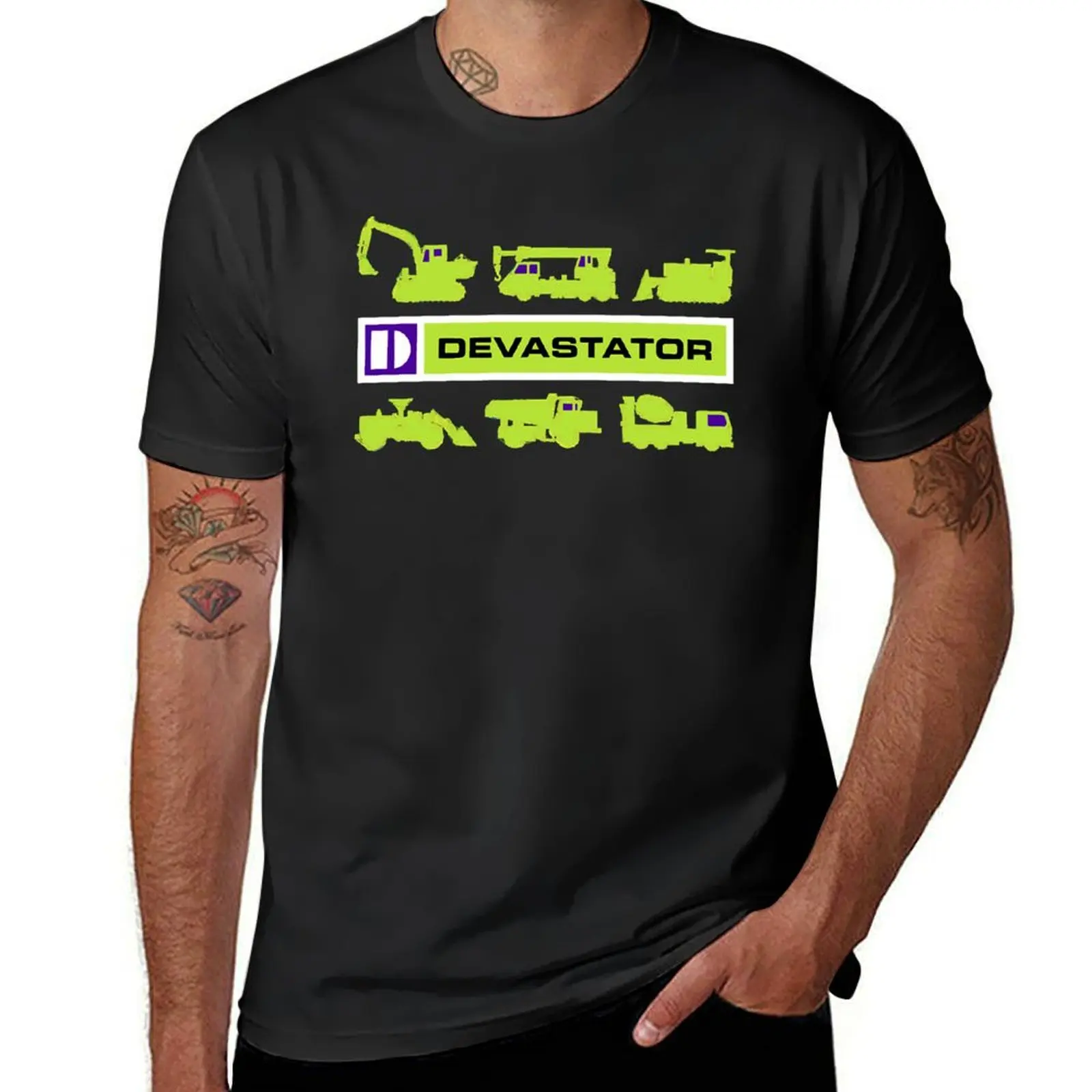 

Devastator T-Shirt vintage cute tops men clothings
