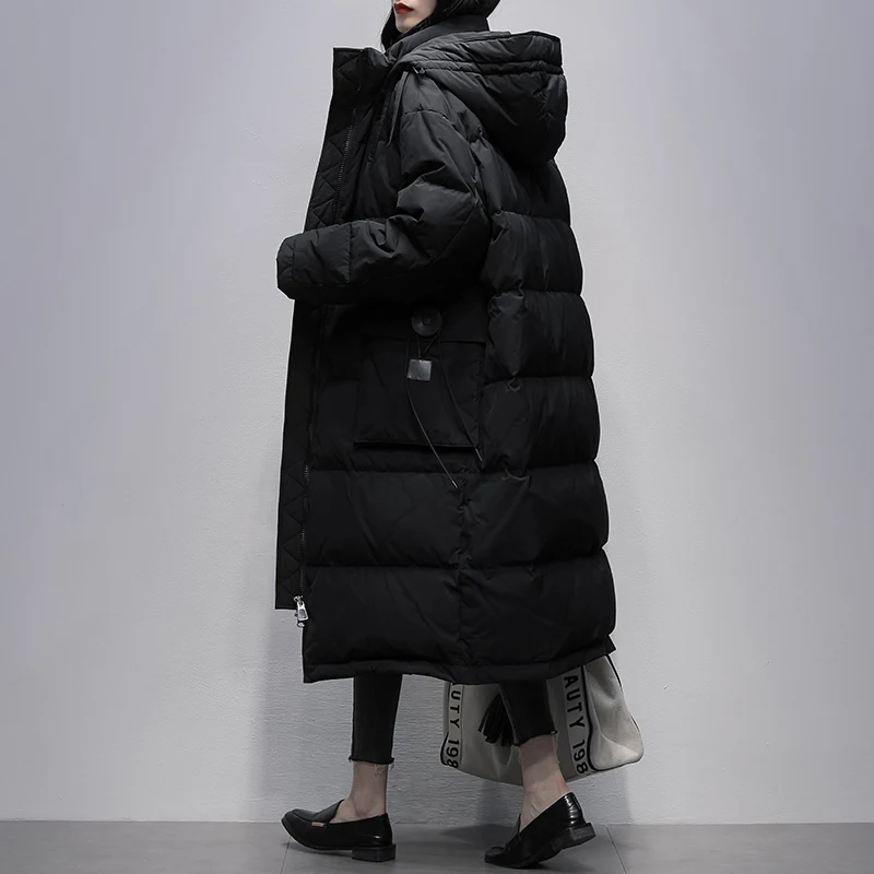 

Female Parker Collar Fashion White White Duck Down Women Korean Style Down Jacket 2023 New Winter High Quality Down Jacket A62