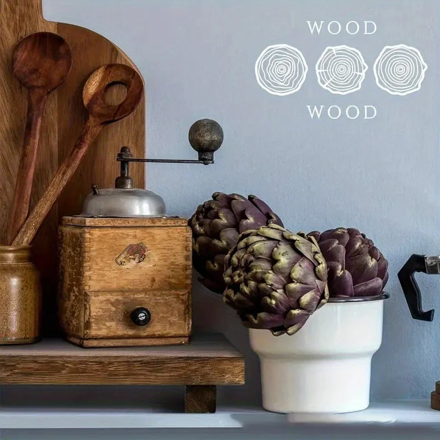 Vassoio da bagno in legno retrò Vanity Hands Sapone Portaoggetti per candele profumate Vassoio per condimenti da cucina Decorazione domestica per Lr Bth ecc. 4