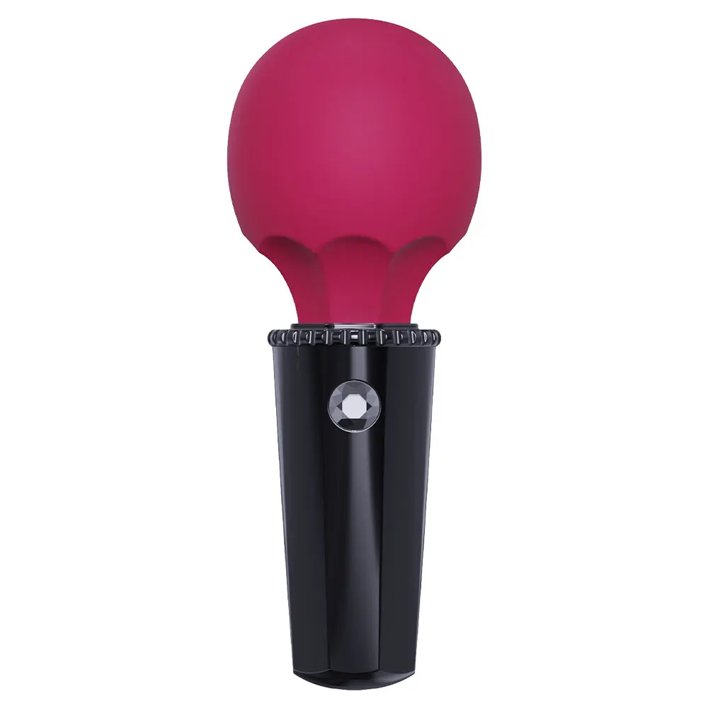 Mini AV Magic Wand Vibrator Vagina Microphone Design AV Massage Stick Clitoris Stimulator Soft Silicone Adult Sex Toys for Women
