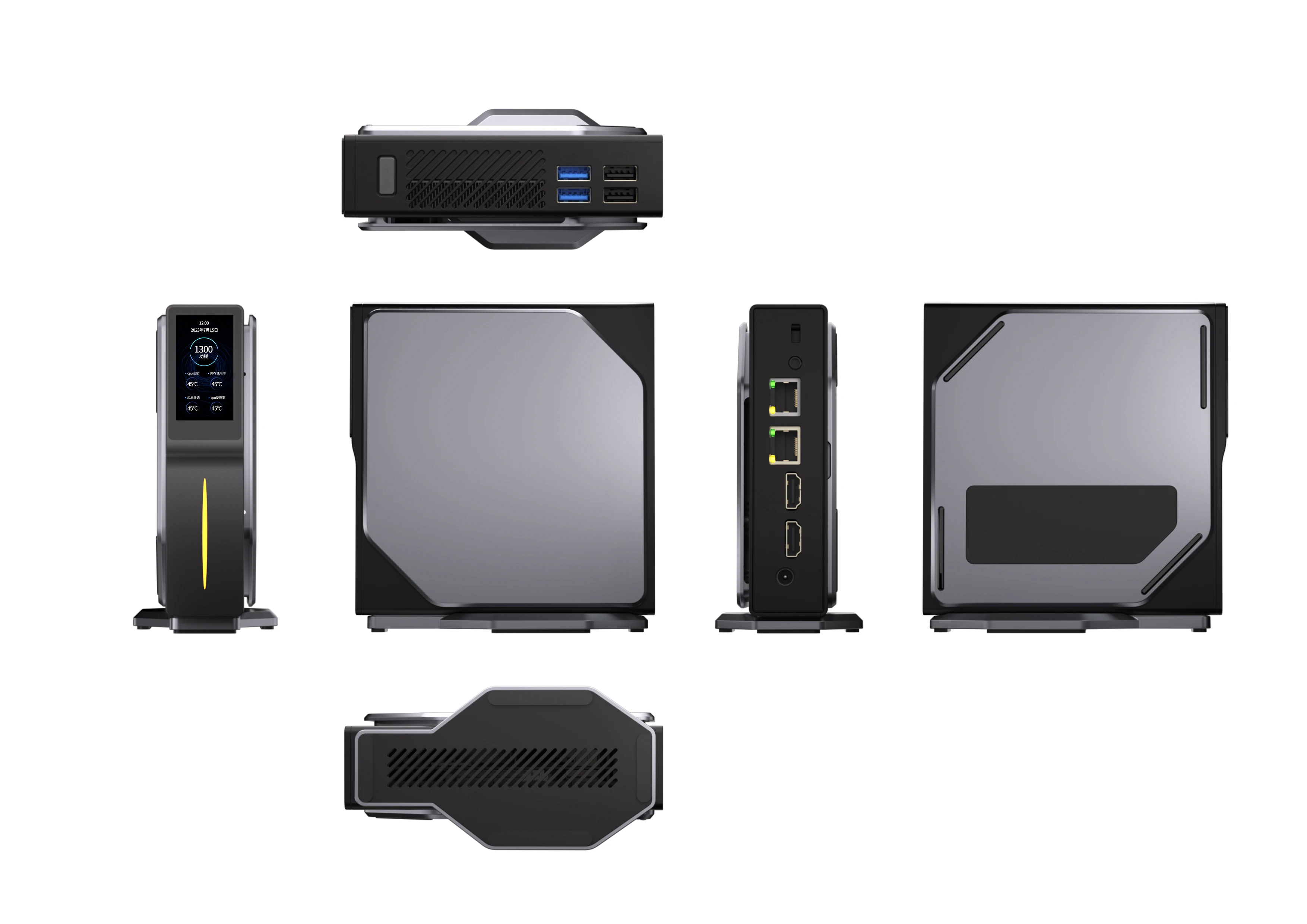 FIREBAT S1 Intel N100 CPU Mini PC Computer Gamer Gaming DDR4 16GB RAM 512GB SSD Windows 11 BT4.2 Dual HDMI Desktops Computer 6