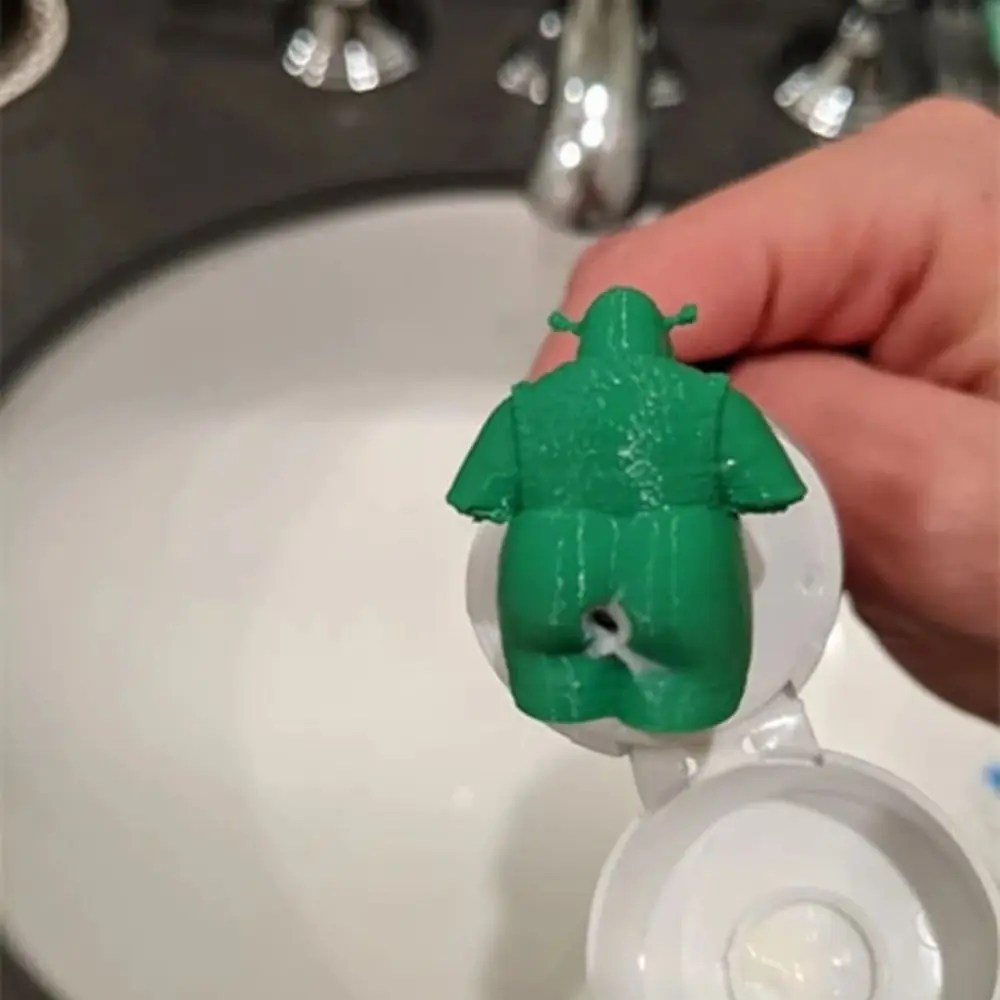 Shrek Pooping Toothpaste Topper for Kids and Adults Toothpaste Squeezer Bathroom Supplies 5