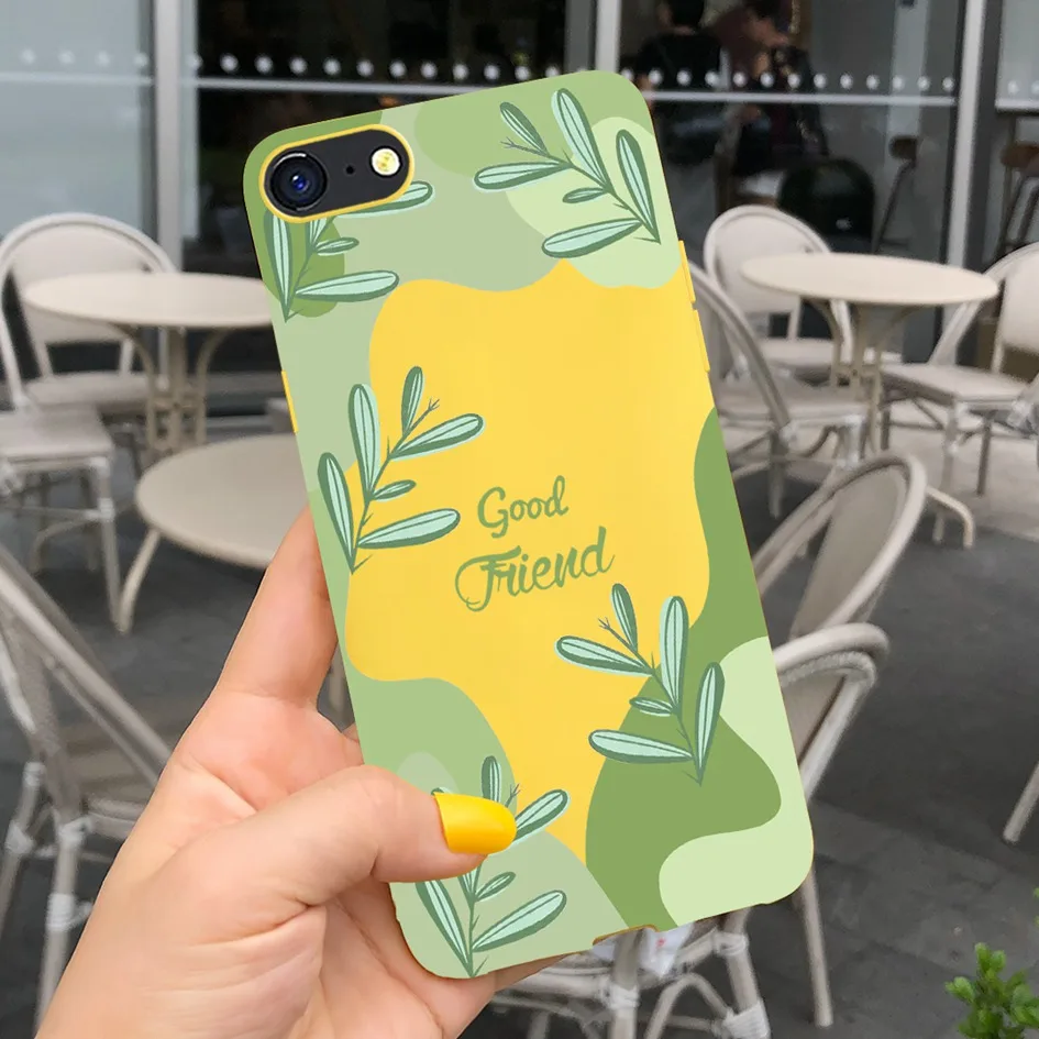 Soft Silicone Slim Cartoon Fashion Back Cover