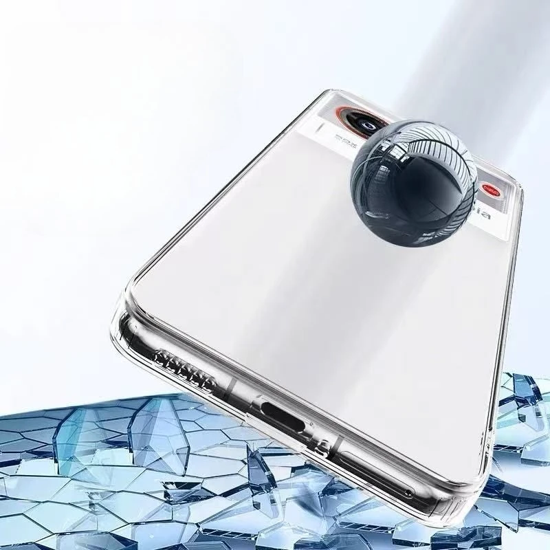 Ultra Slim Soft TPU Clear Phone Case - Ultra Thin Transparent Silicone Back Cover