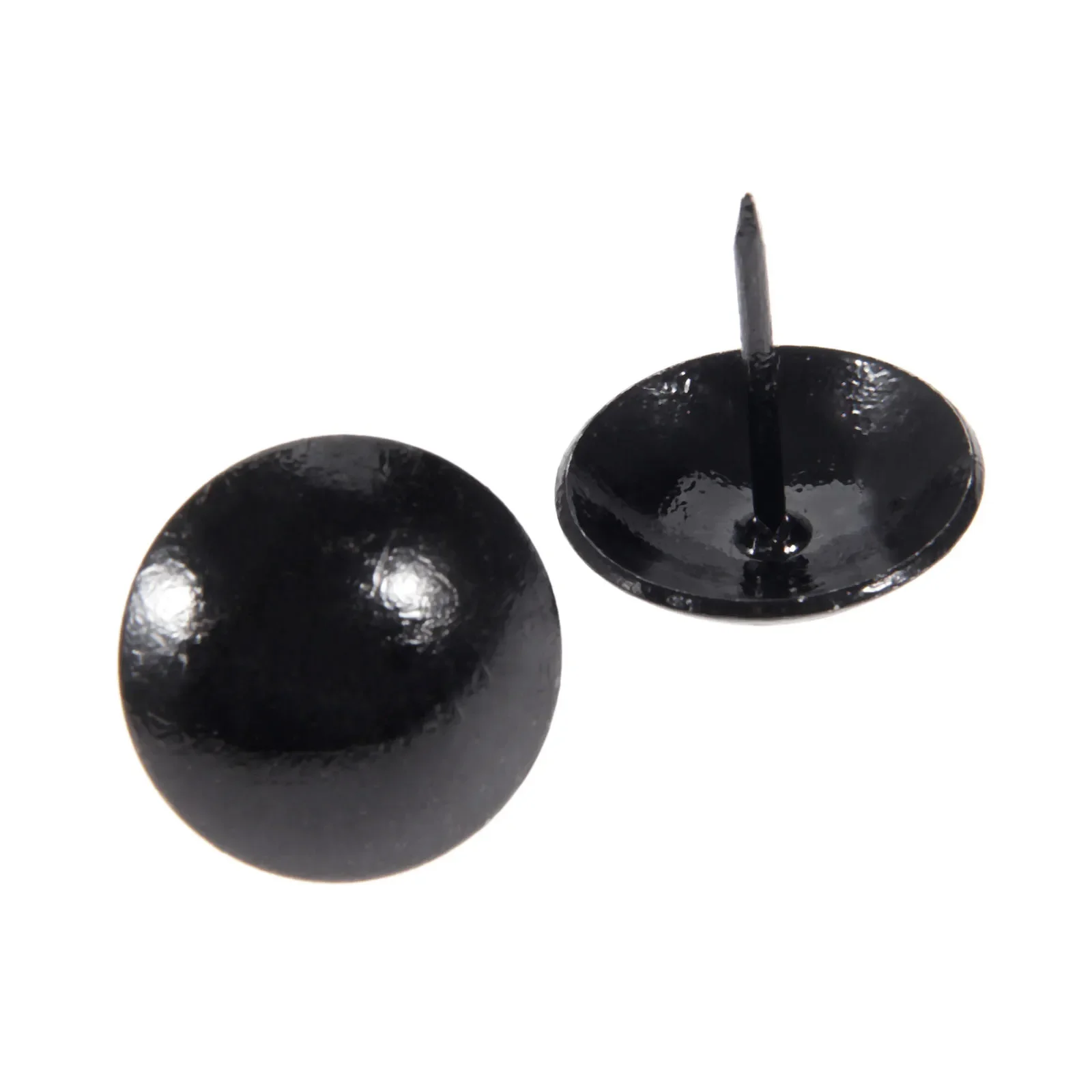 Black Retro Round Upholstery Nails 10Pcs 25*25mm Jewelry Wood Box Sofa Decorative Tacks Stud Pushpin Doornail Furniture Hardware upholstery nail