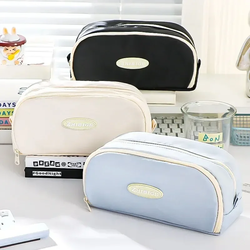 Pencil Bag Stylish and Practical with Large Capacity and Multiple Sections for Stationery Storage Back To School