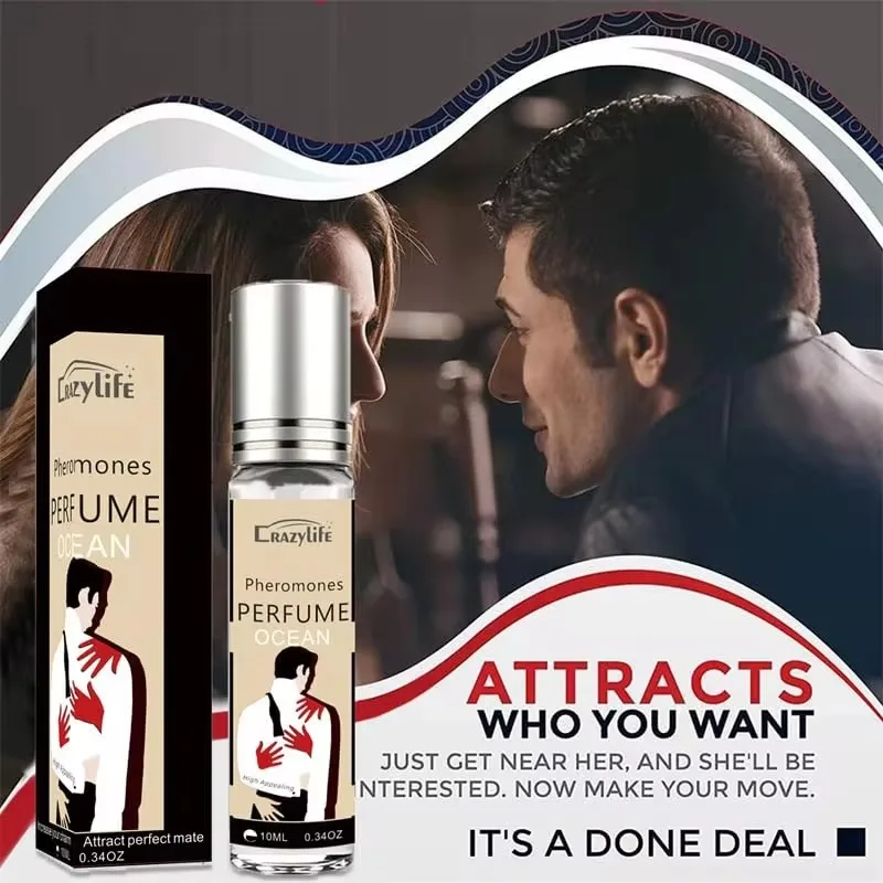 10ML Pheromones Roll-On Perfume Spray Long-lasting and Addictive Orgasms Body Emotions Spray Flirt Perfume Oil Women Male