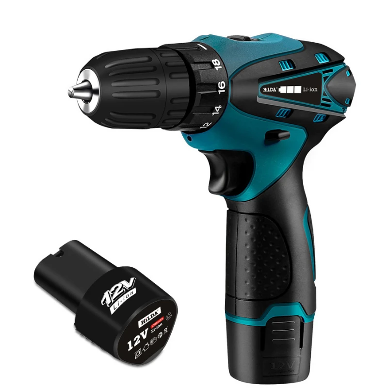 16.8V Cordless  Electric Impact Cordless Electric Drill High Power Lithium Battery Wireless Charging Hand Drill Electric Tool ekiiv bit impact brushless cordless 20v lithium ion battery electric driver impact combination kit brushless wireless bit kit