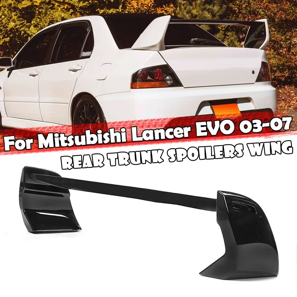 Per Mitsubishi Lancer Evo 7 8 9 2003 2004 2005 2006 2007 Spoiler Car Tail Decoration Spoiler Posteriore Del Bagagliaio Per Lance Evo Body Kit
