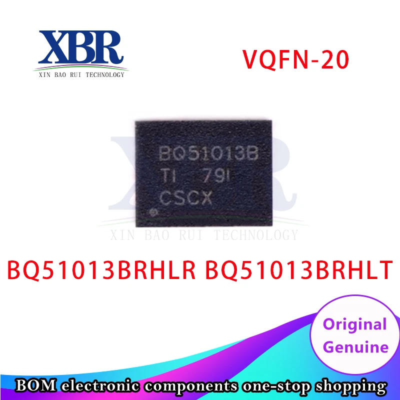 

5 PCS BQ51013BRHLR BQ51013BRHLT VQFN-20 Chip IC New and original parts