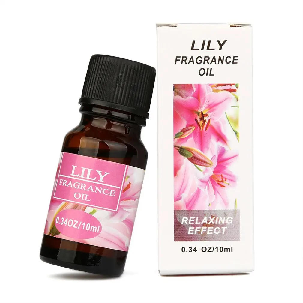 10ML Natural Essential Oils Pure Essential Oils For Aromatherapy Diffusers Body Massage Relax Fragrance Oil