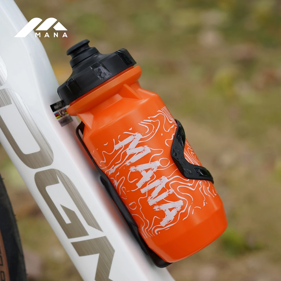 Water Bottle Bicycle Water Bottle Sports Bottle MANA Bicycle Water Bottle Food Grade PP Road MTB Bike Outdoor Sports Plastic Portable Large Capacity Drink Cycling Water Bottle