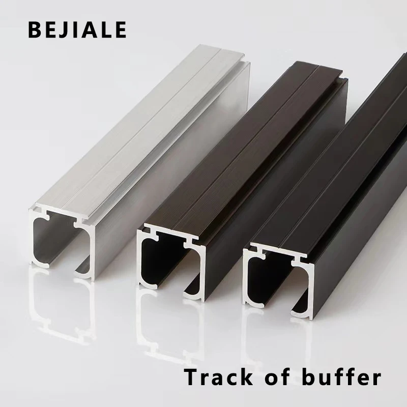 Glass Door Lifting Wheel Bathroom Room Pulley Sliding Door Toilet Two-way Damping Buffer Glass Pulley Moving Track Fittings glass door pulley