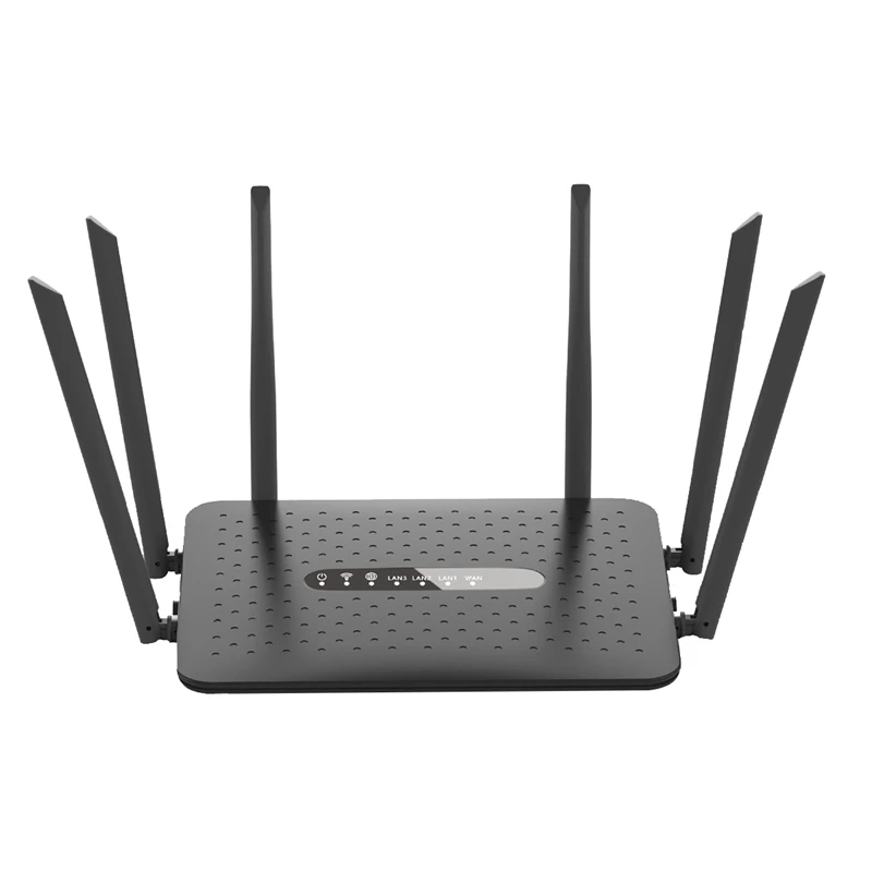 6 antennes Wifi Routeur sans fil routeur 2.4g 300mbps / dial Mode