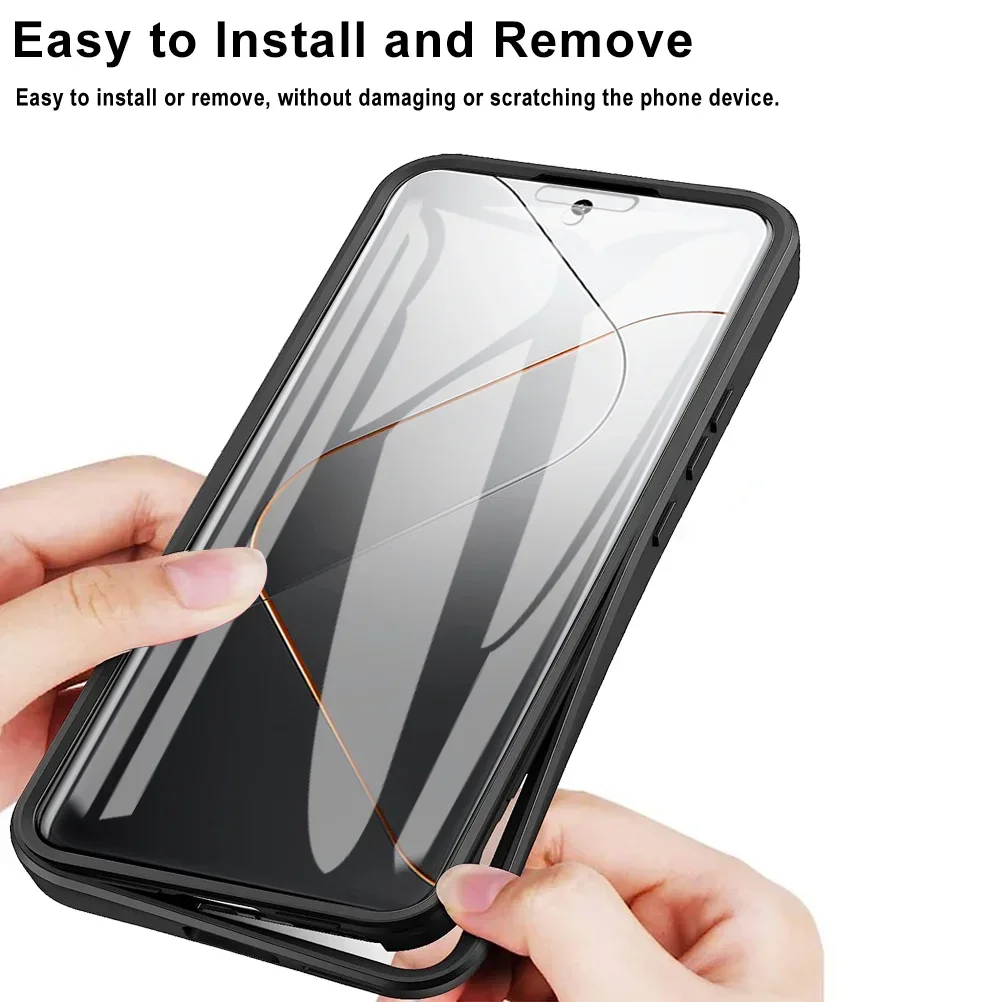360 Coque complète pour Xiaomi 14 13 12 11 10 Lite Ultra POCO M3 X3 NFC X4 M4 X5 F5 Pro Coque Double face Funda Protect_voghion.com