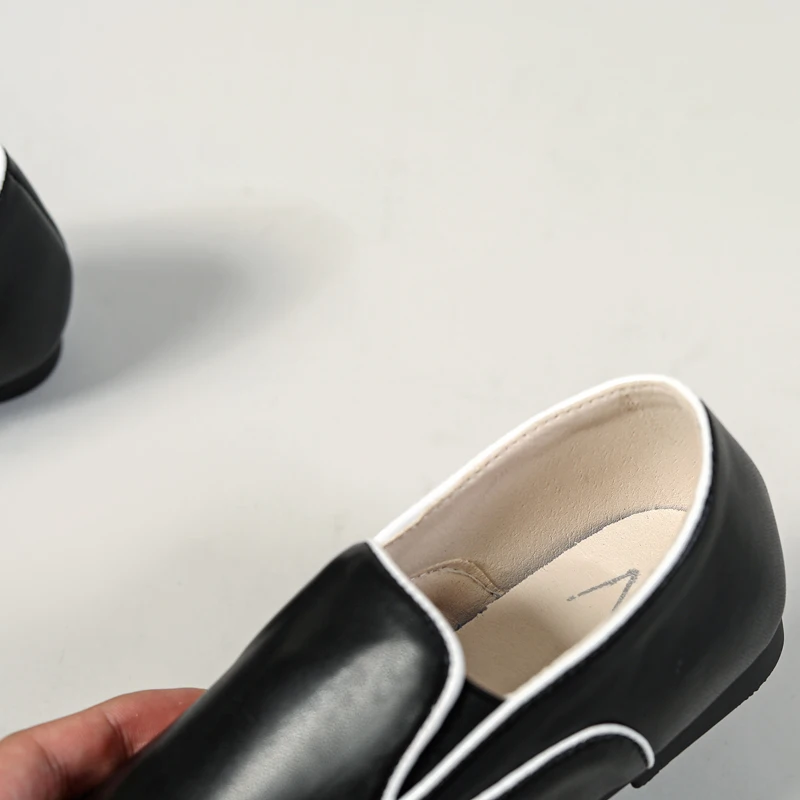 AS New 2024 Kids Shoes Infant Non-Skid Shoes Children Slip On Casual Shoe Baby Boys Fashion Loafers Toddler Flats Girls Moccasin 4