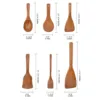 Wooden Kitchen Spatula Rice Ladle Soup Spoon Kitchen Cooking Tools Natural Wood Is Safe And Durable For Home Kitchens 6
