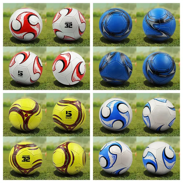 1Pc Soccer Ball Size 4 Wear Rsistant Durable Soft PU Outdoor Football Training Seamless Soccer Ball Group Training Game Supplies