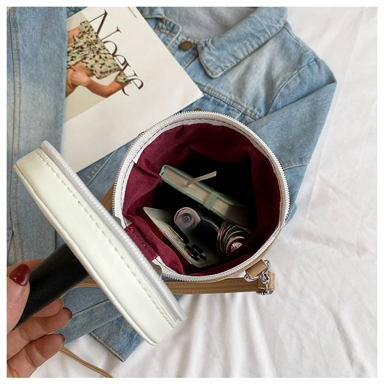 Milk Tea Cup Personalized Women's Single Shoulder Crossbody Trendy New 2024 Explosive Korean Fresh Water Bucket Bag_voghion.com