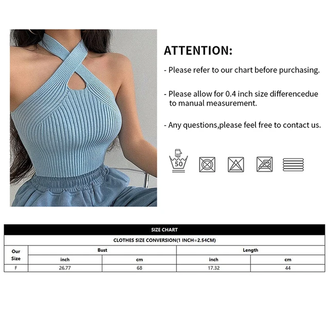 Halter Knitted Off Shoulder Crop Top 6