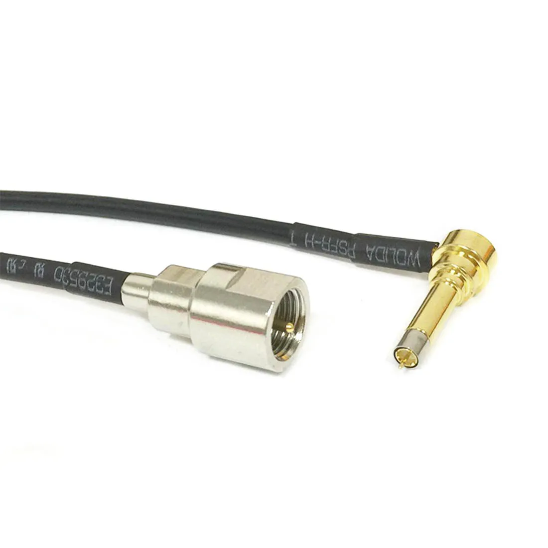 New Wireless Antenna Cable FME Male Plug Switch MS156 Right Angle Connector RG174 Coaxial Cable 20cm 8inch