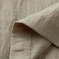 Sun Print Men's Pants Casual Daily Solid Summer Full Length Soft Linen Pants Mid Waist Drawstring Trousers Streetwear Bottoms - Image 5