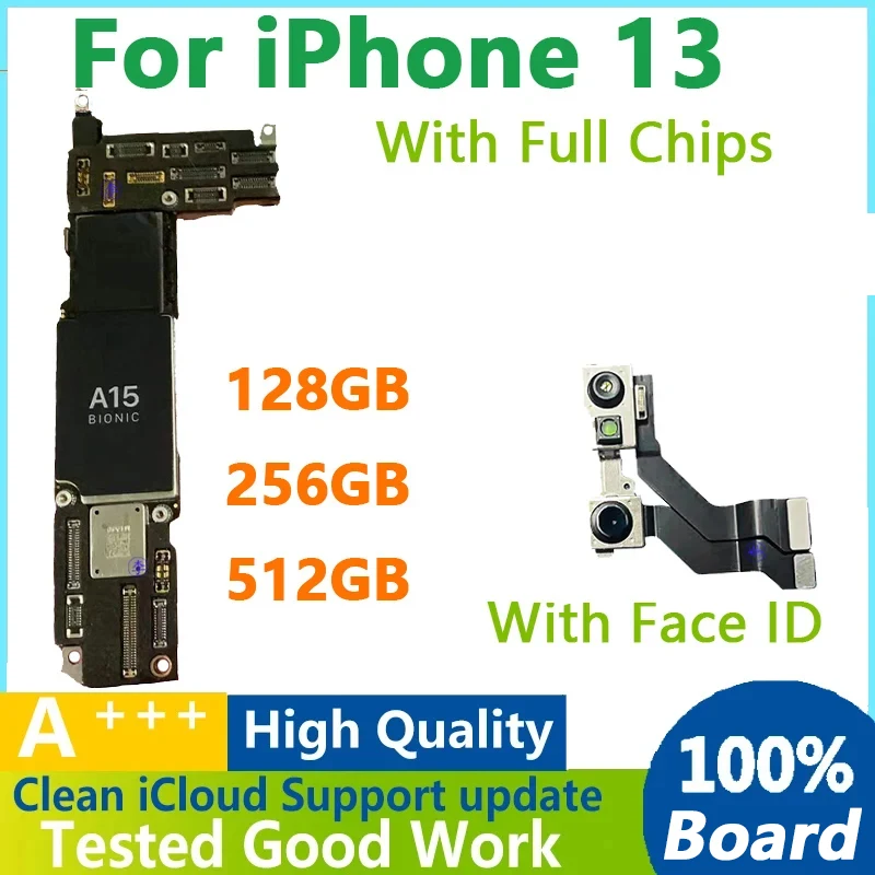 Fully Tested Authentic Motherboard for iPhone 13 Mainboard